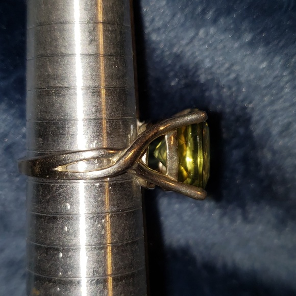 Vintage Lemon Quartz Ring. - Picture 3 of 8